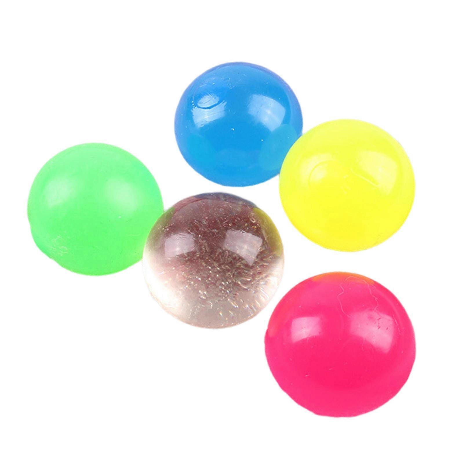 Stress Ball Bright Colors Stretch Bounce Tear-Resistant Reusable Relieve Stress Multi-Purpose Unbreakable Squeeze Stress Ball Kids Toy Kaesi