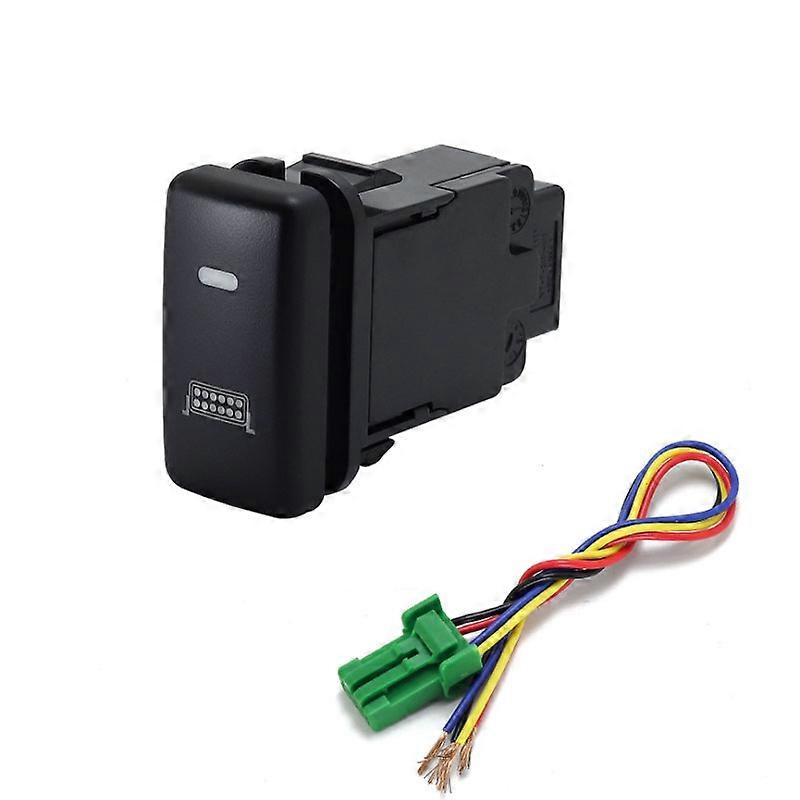 1PC music Recorder Monitor speaker Radar Parking Sensor Front Fog Light Spotlight  Switch Button For Toyota REIZ 06-09