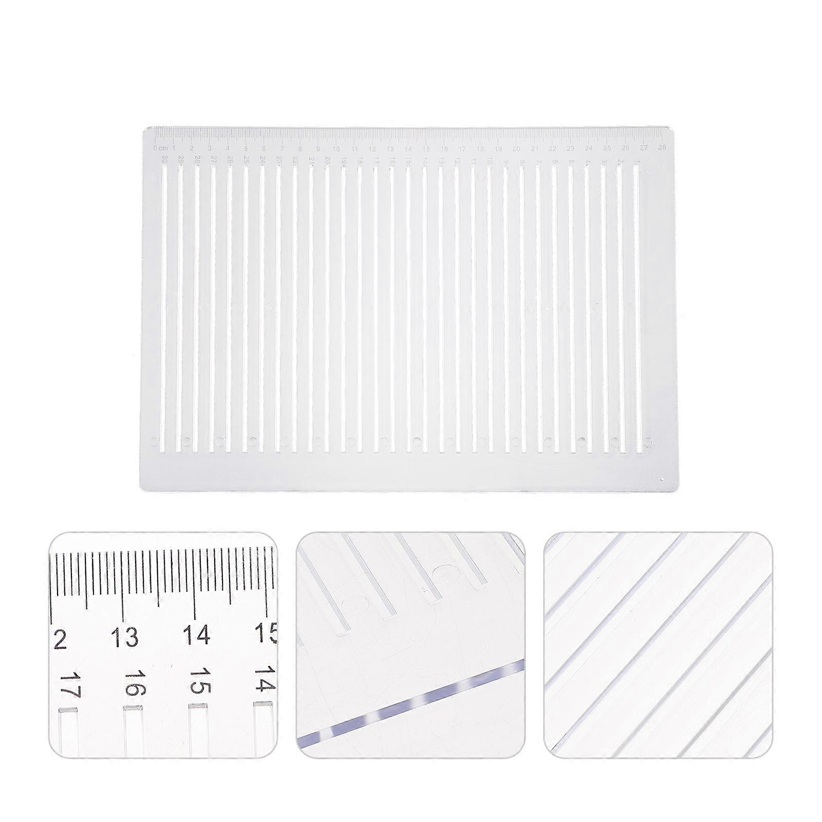 Practical Drawing Line Ruler Creative Examination Answer Ruler Plastic Ruler