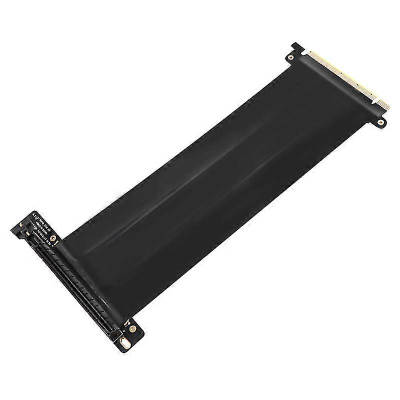 Full Speed Pcie 4.0 X16 Riser Graphics Card Extension Cable Shielded Extender