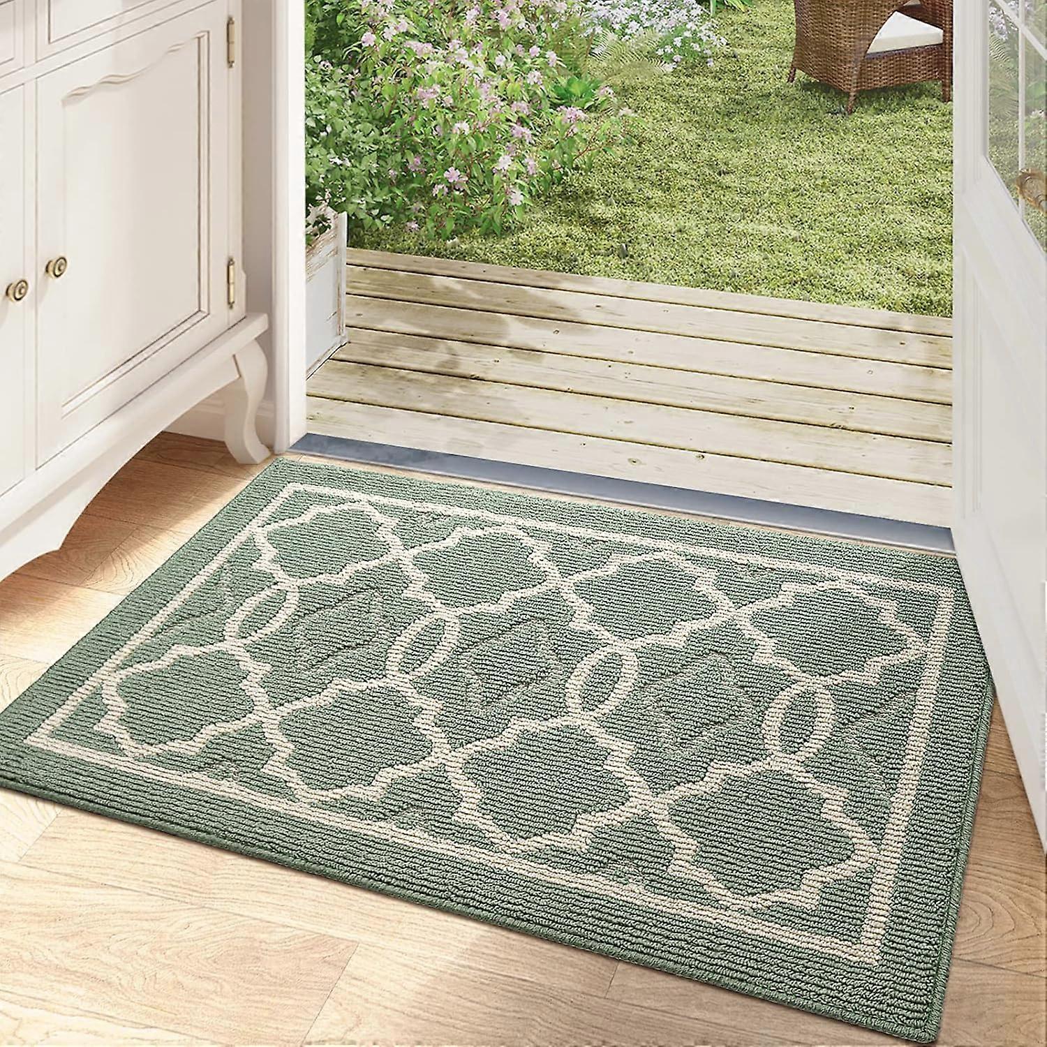 Doormat inside, washable dirt trapper mat, non-slip doormat inside