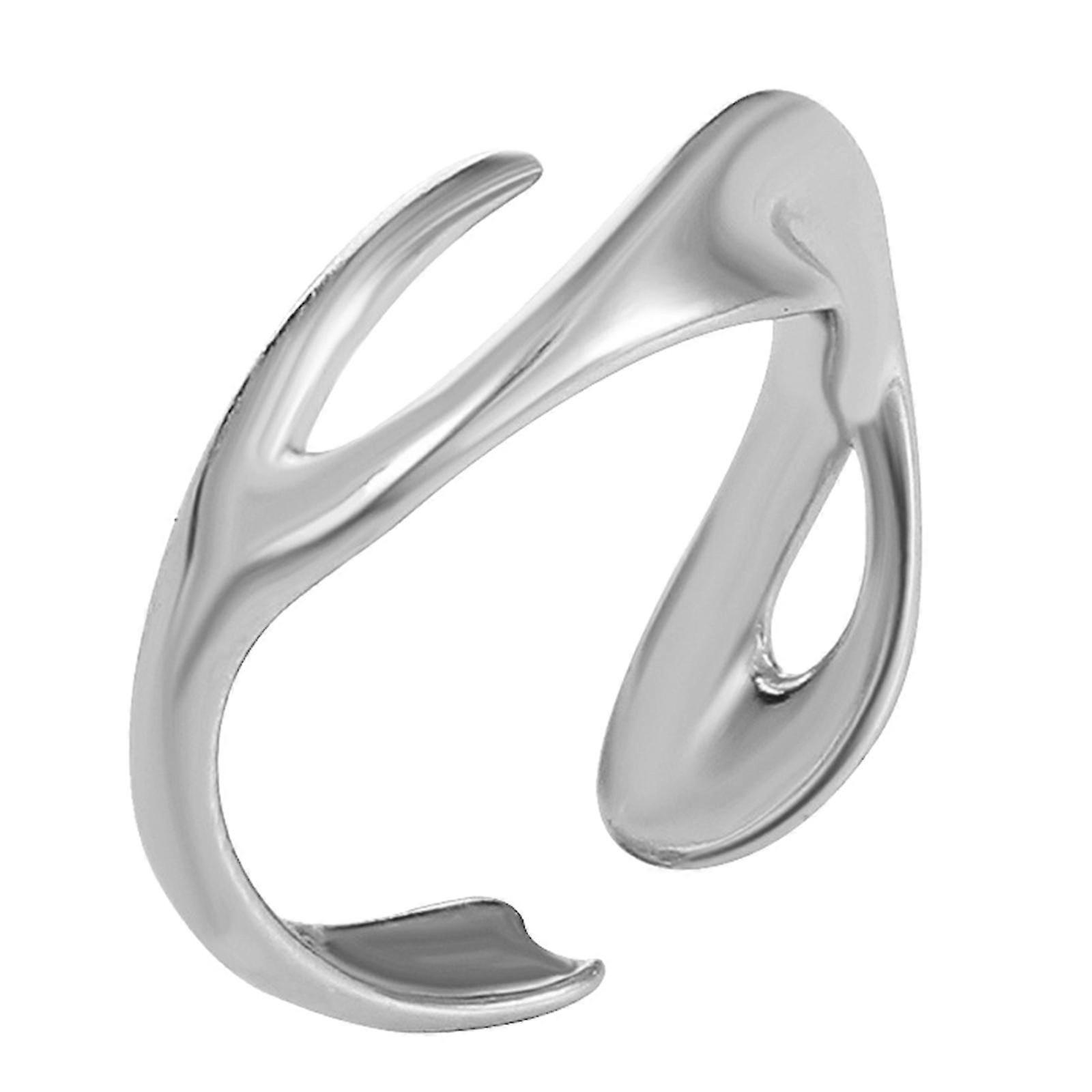 Chic Irregular Shape Ring Index Finger Ring Korea Style Open Ring Jewelry Rings