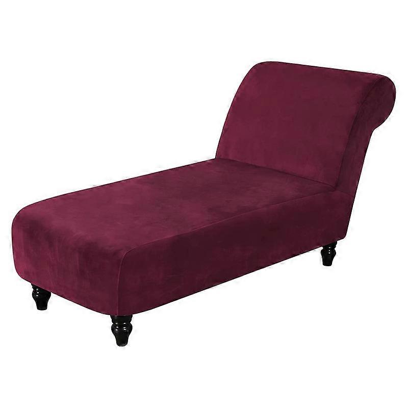 المخملية بدون ذراعين كرسي Slipcover ، تمتد كرسي صالة غطاء الأثاث حامي صالة كرسي أريكة Slipcover آلة قابلة للغسل لغرفة المعيشة