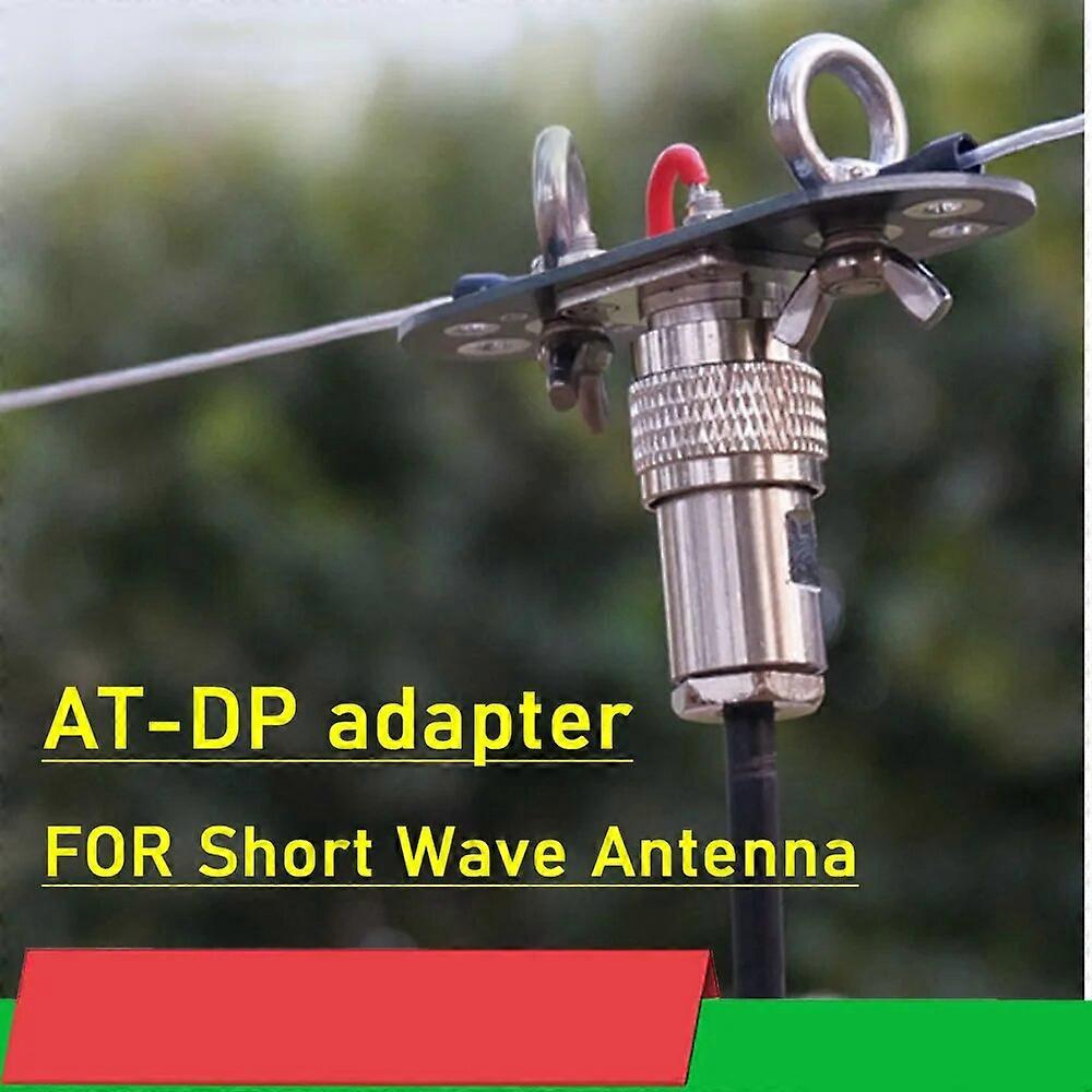 DYKB AT-DP Adapter Board Short Wave Antenna Long Line End Feed GP Positive V Inverted V Dipole Antennas feeder connection TEST