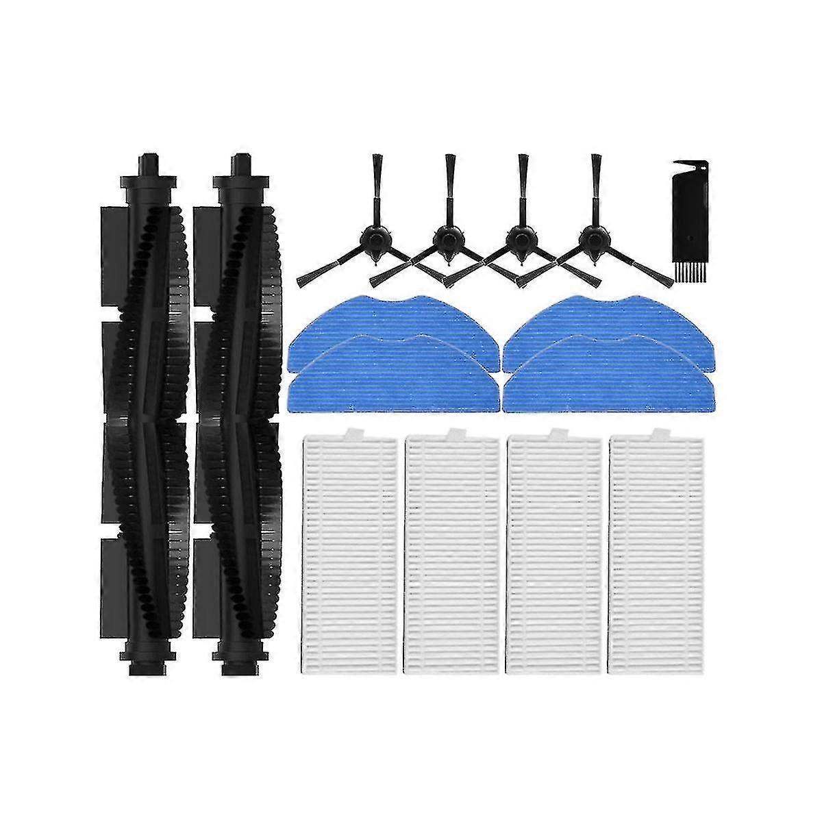 For 360 S8/s8 Plus Robot Vacuum Cleaner Replacement Spare Parts Accessories Main Side Brush Hepa Fi