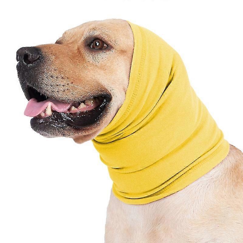 Smooth Dog Head Wrap Ease Nervousness and Fear in Dogs for Separation Anxiety