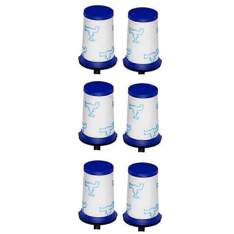 6Pcs φίλτρο αντικατάστασης κατάλληλο για Rowenta δύναμη 360 X-Pert εξαρτήματα μερών