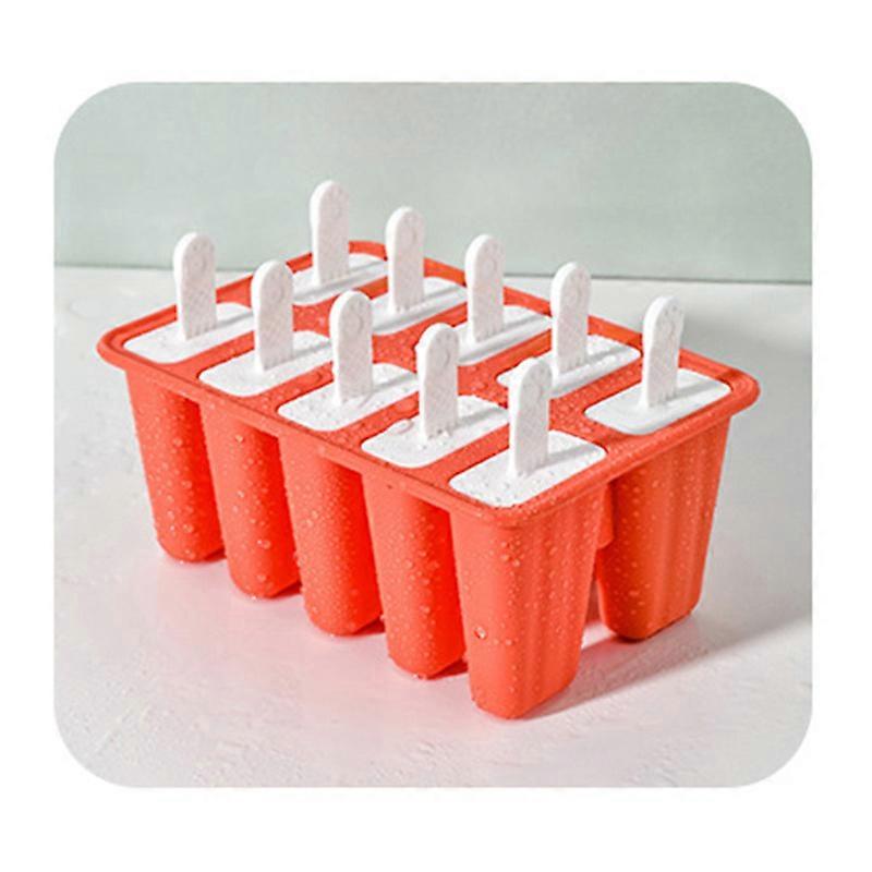 Silicone ice bar ice cream mold handle 10 bar ice bar mold