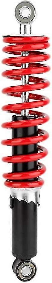 Shocks Struts Damper, 305mm Front Shocks Struts Suspension Fit For 110cc 150cc 200cc 250c Atv Quad Bike(red&black1pcs)