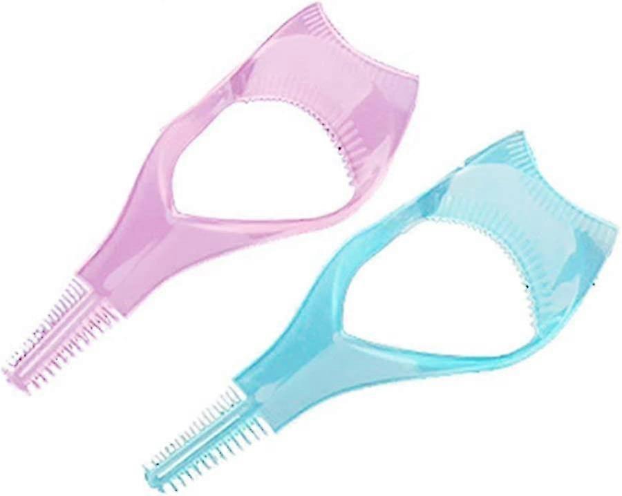 Eyelash Brush Curler Guide Applicator Comb Makeup Tool Random Color Cost-effective And Durable(10pcs, Multicolor)