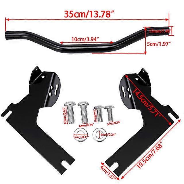 Spot Passing Light Lamp Turn Signal Bar for 1994-2013 Harley Davidson Road King, Electra Glide, and Touring Models