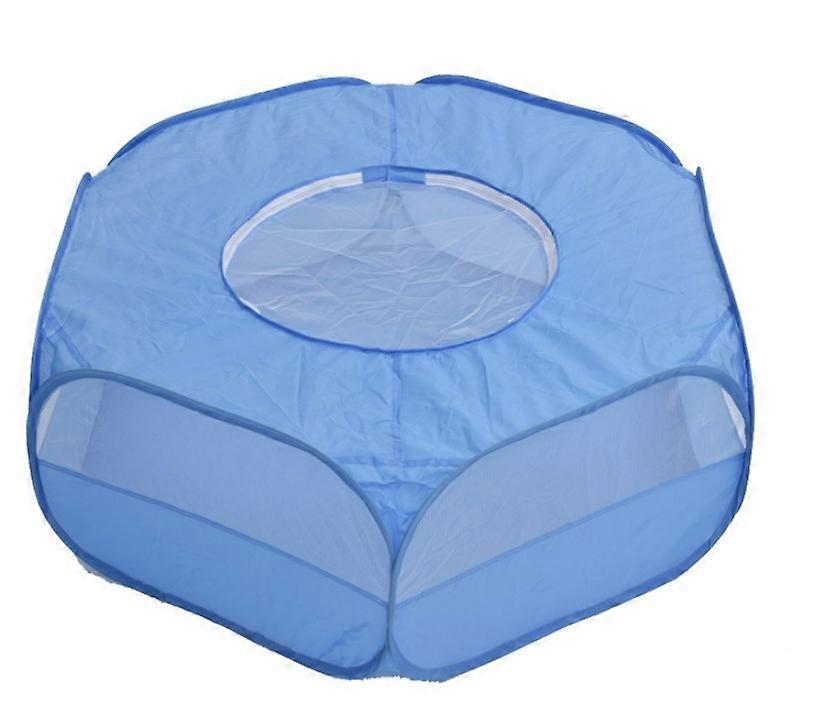 Foldable Pet Playpen Puppy Playpen (Black), for Cats Rabbits Hamsters Chinchillas Hedgehog