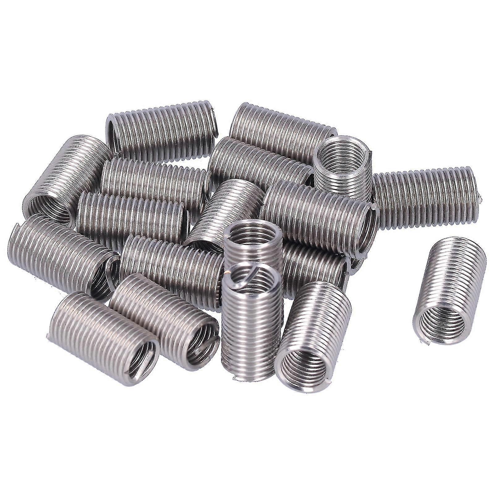 M12 x 1.75 Thread Repair Wire Threaded Insert Nut Coiled Wire Extension - 20 stuks