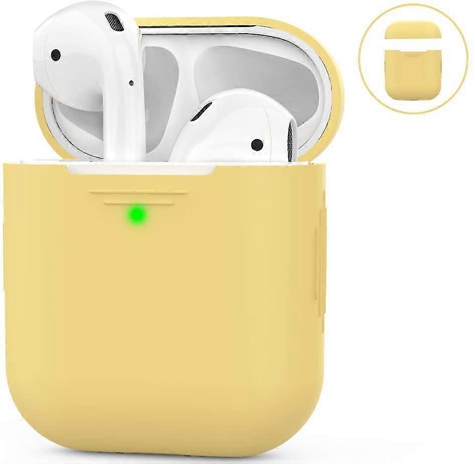 Caixa de silicone dos AirPods compatível com os AirPods da Apple 2 e 1