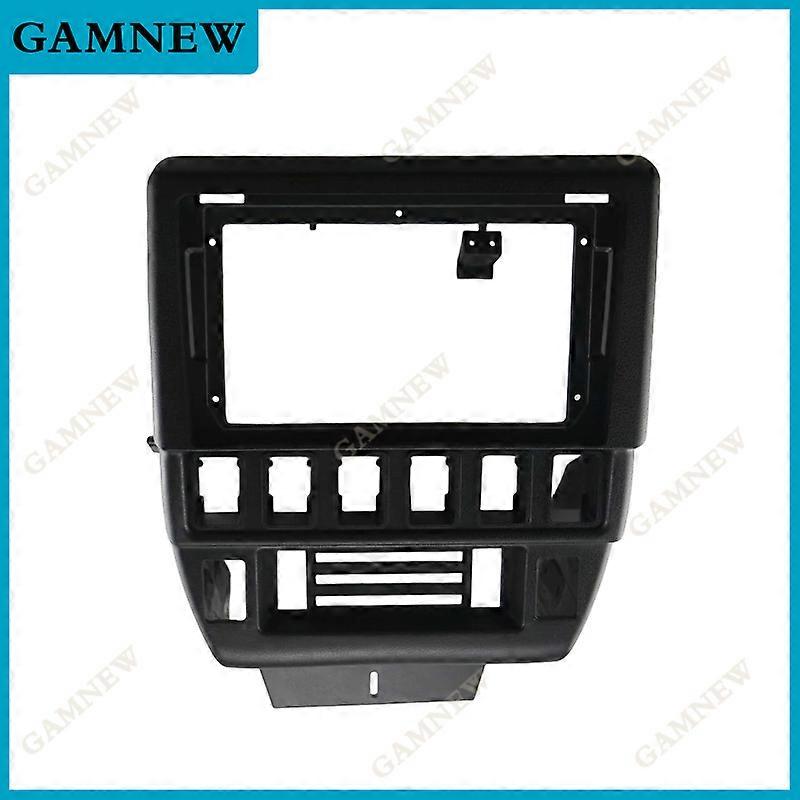 9 inch Car Fascia Radio Panel for Lada Niva 1993-2020 Dash Kit Install Plate Facia Console Bezel GPS Adapter 9inch Cover Trim