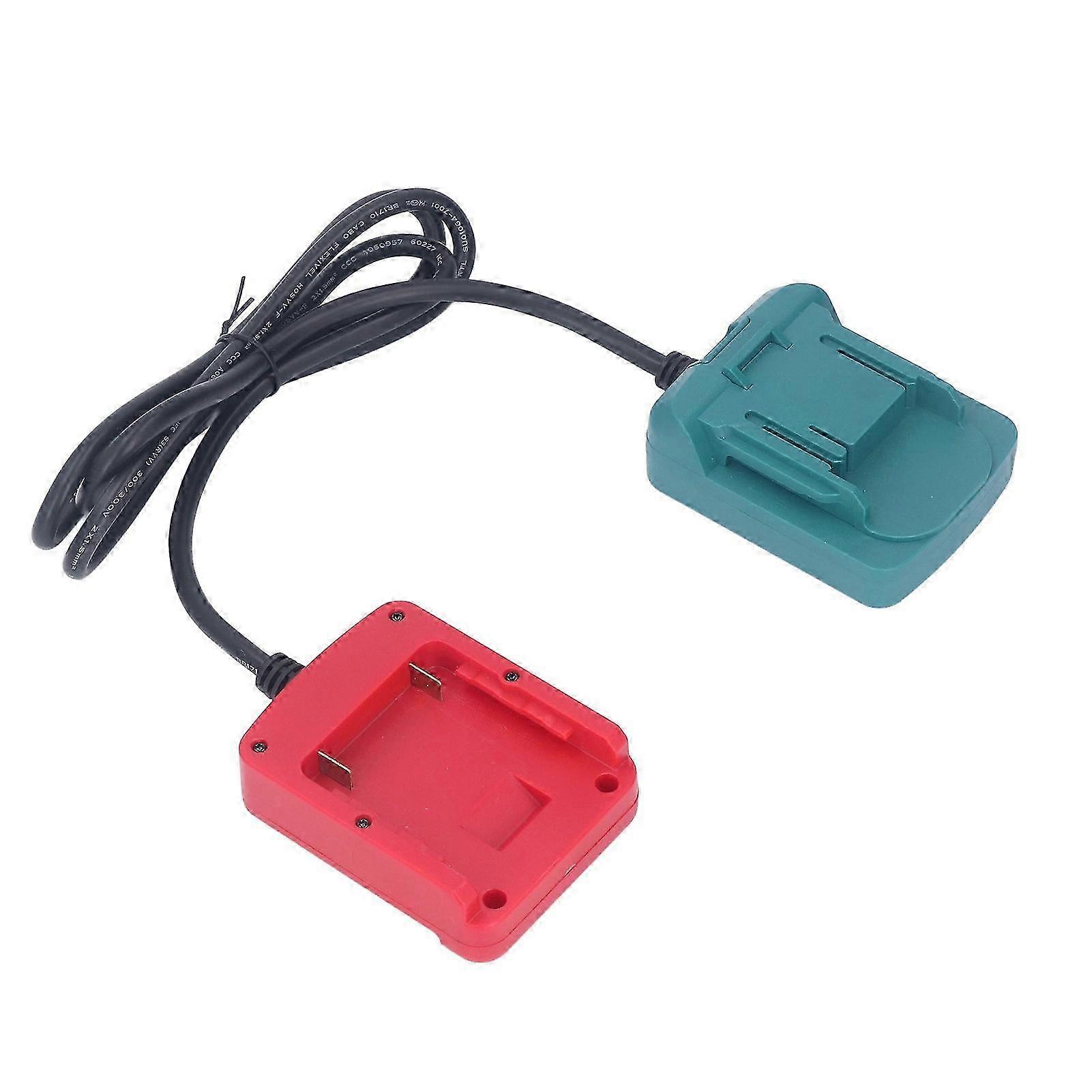 18V Lithium Battery Extension Cable 1.6m for Power Tools Compatible with BL1815 BL1820 BL1830 BL1840 BL1850