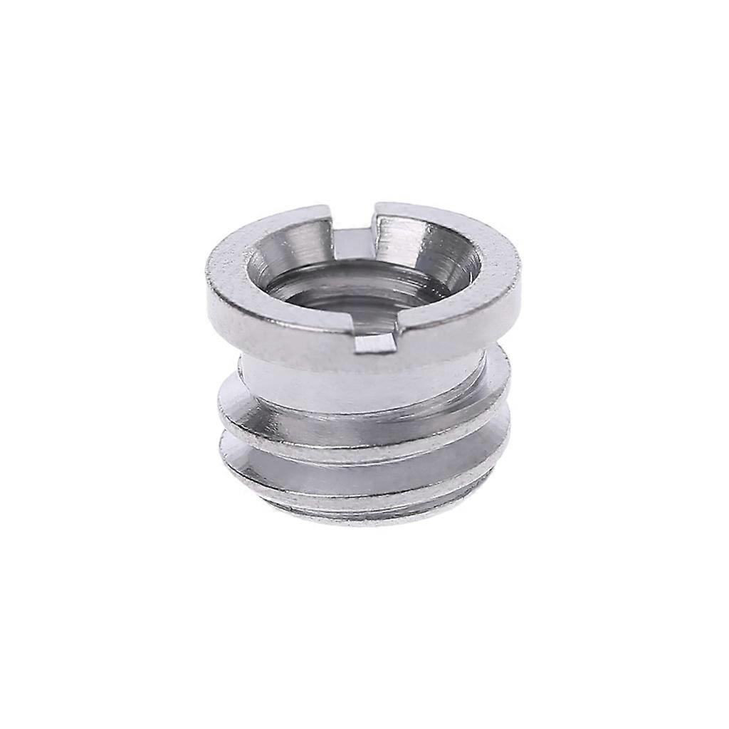 Metal 1/4" to 3/8" Camera Tripod Thread Adapter Convert Nut Screw Adapter
