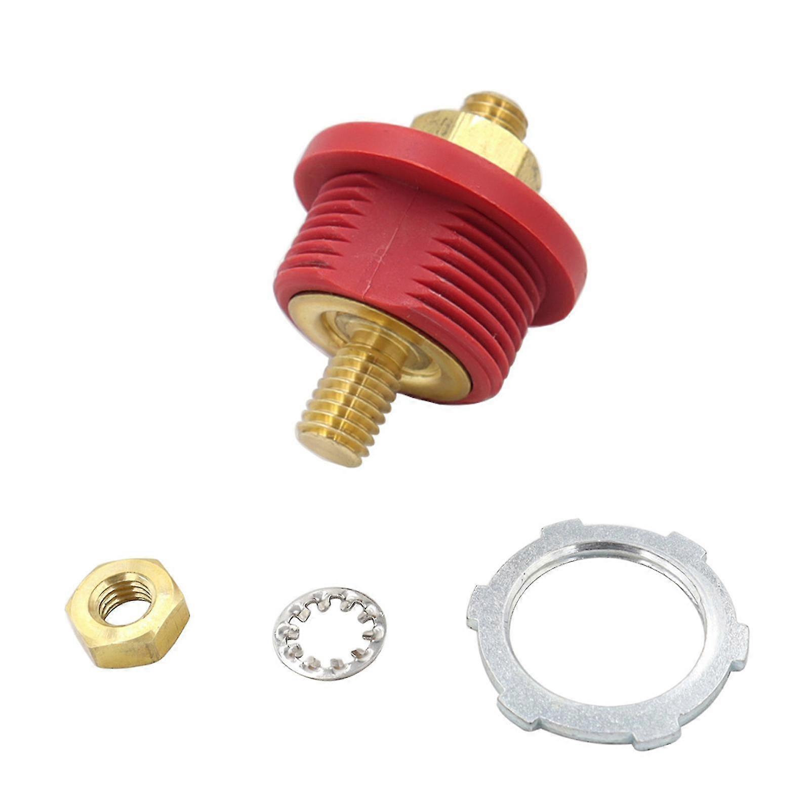 3/8" Stud Feed-thru Panel Remote Battery Power Junction Post Connector Terminal