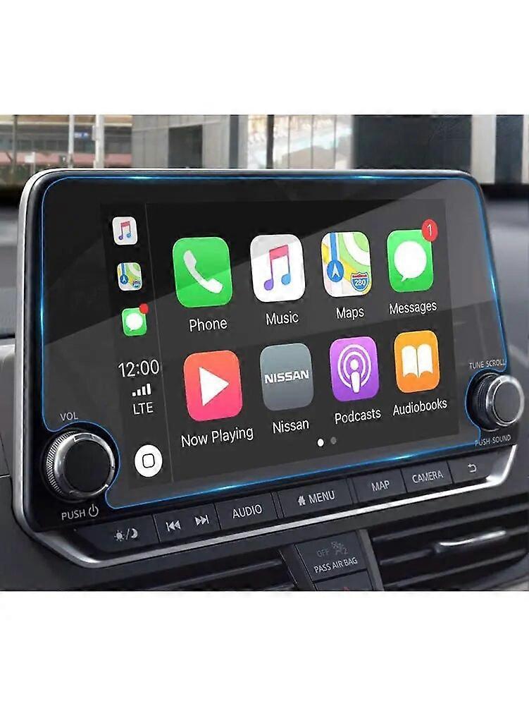 Navigation Screen Protector For Nissan Sentra 2022 Rogue S SL SV Tempered Glass Touch Screen TouchScreen Protective FilmVehicle Dashboard Accessories