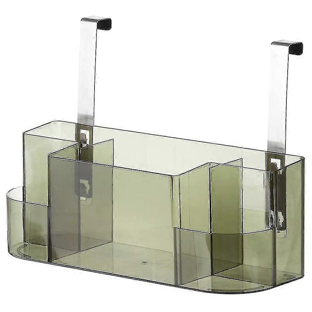 Green Wall-mounted Bathroom Shower Cosmetics Storage Rack