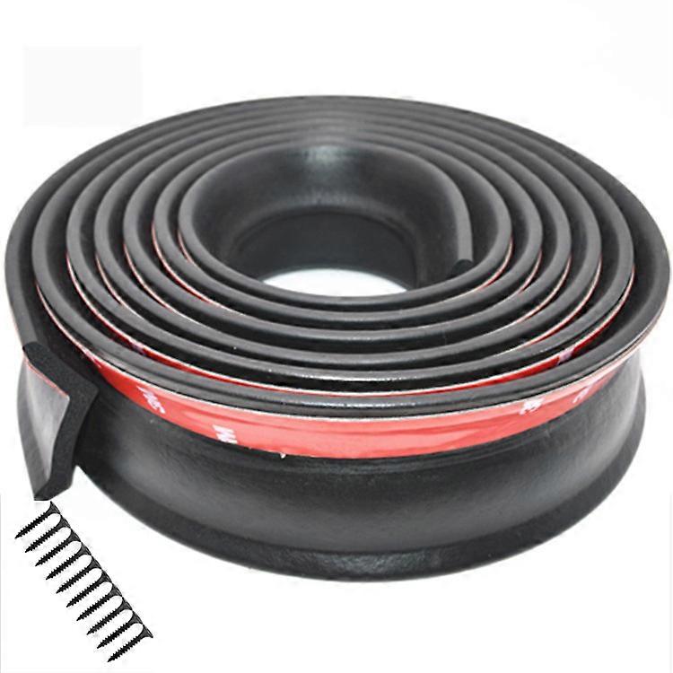3m Universal Garage Door Seal, Multi-Function Bottom Seal Strip with Nails