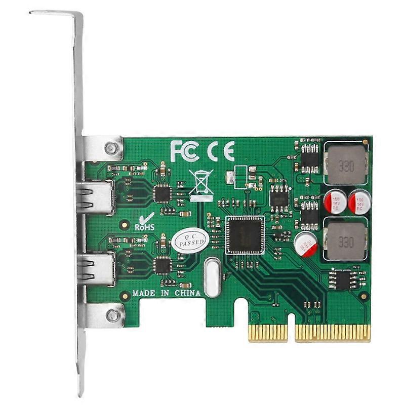 PCIE Converter PCI-Express USB 3.1 Type-C Adapter Card Self-Powered PCIe Card