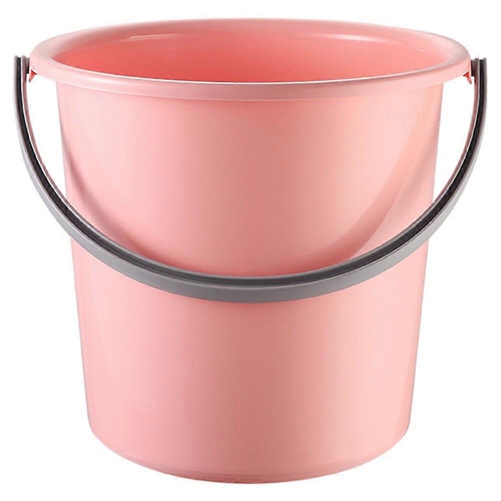Plastic Bucket with Handle Multipurpose Bucket Portable Plastic Bucket Home Supplies