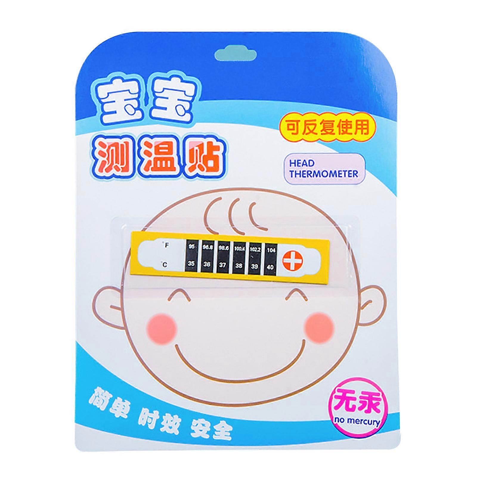 Forehead Thermometer Strips Instant Read Temperature Stickers Quick Testing
