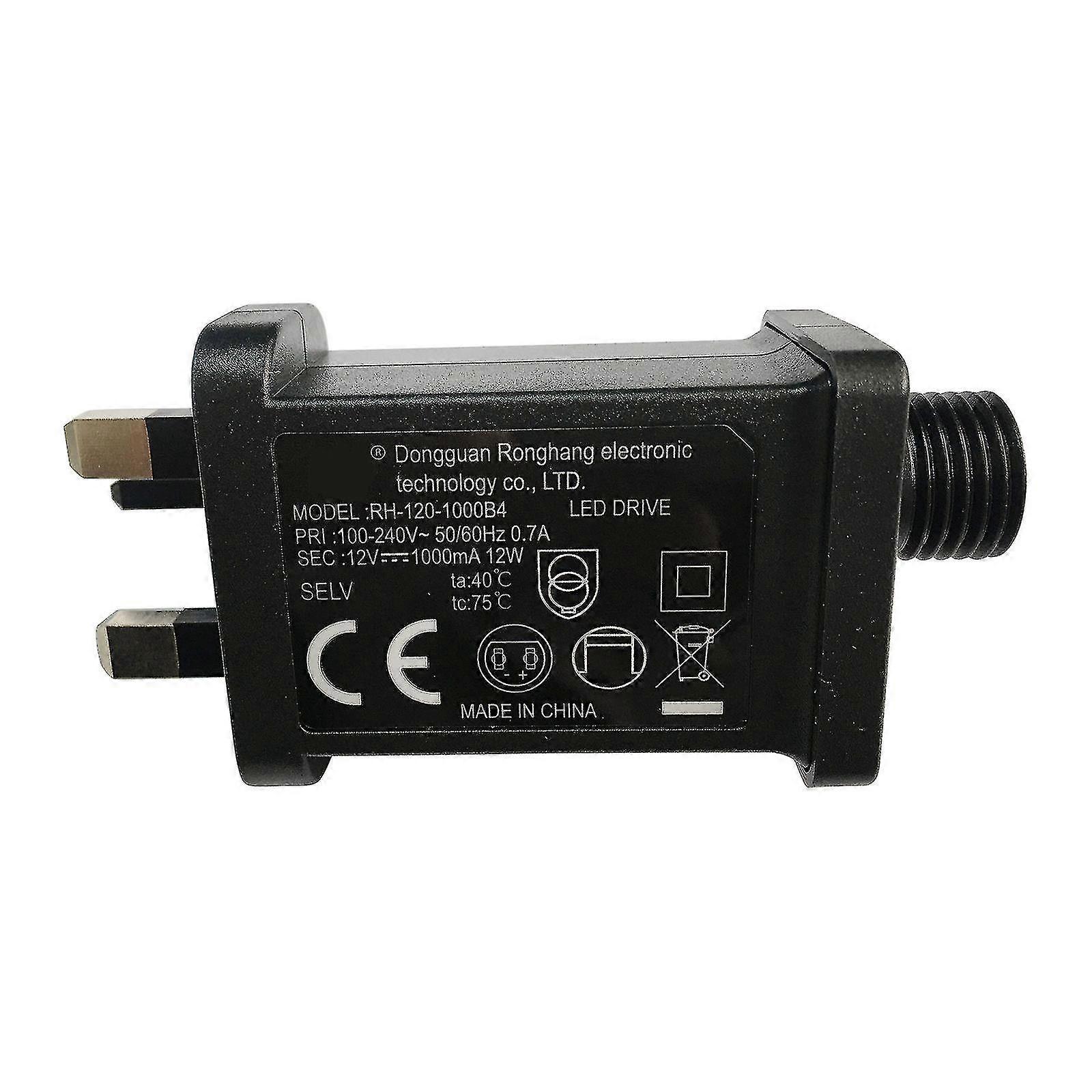 12v 1a Class 2 Power Supply, Led Transformer Replacement For String Light Inflatable Device new