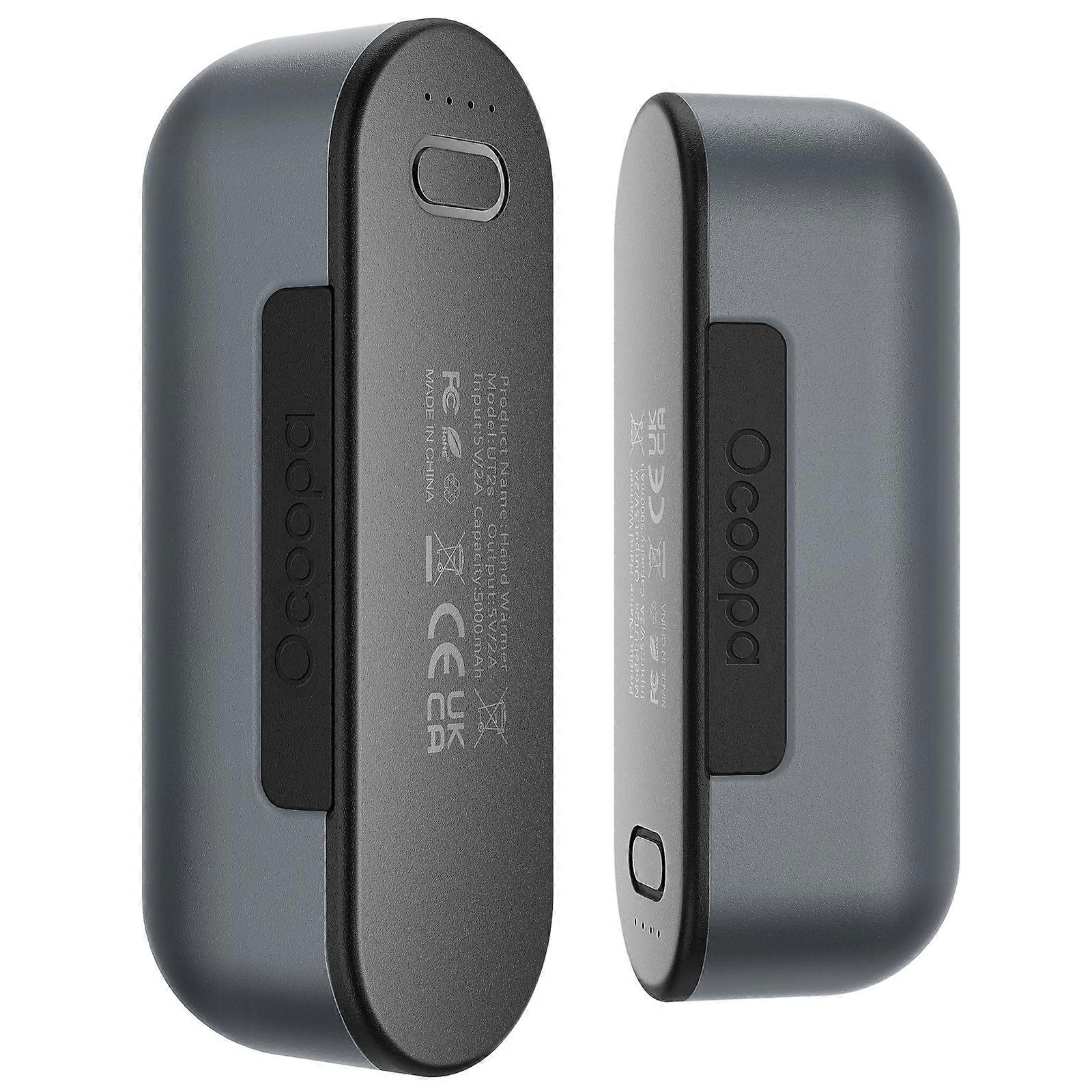 Rechargeable Hand Warmers, 2 Pack Magnetic Electric Pocket Hand Warmers, 16 Hours of Heat, 4 Heat Levels, 10000mAh