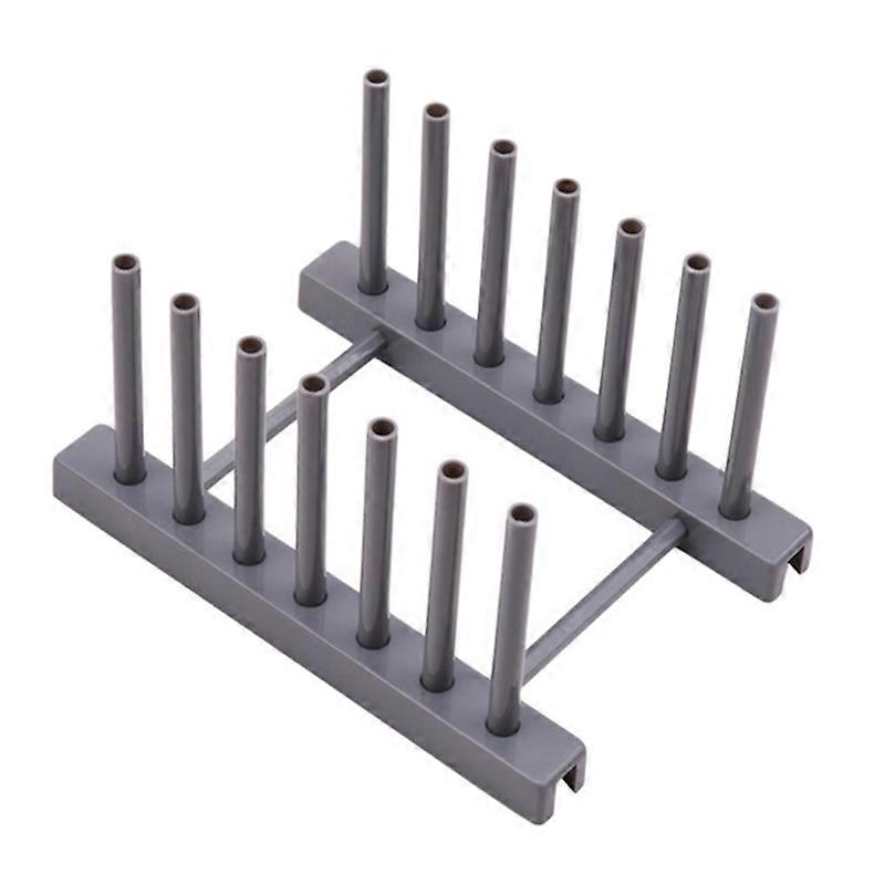 House Dish Rack Sturdy Save Space Lightweight Plastic House Dish Rack for Storage