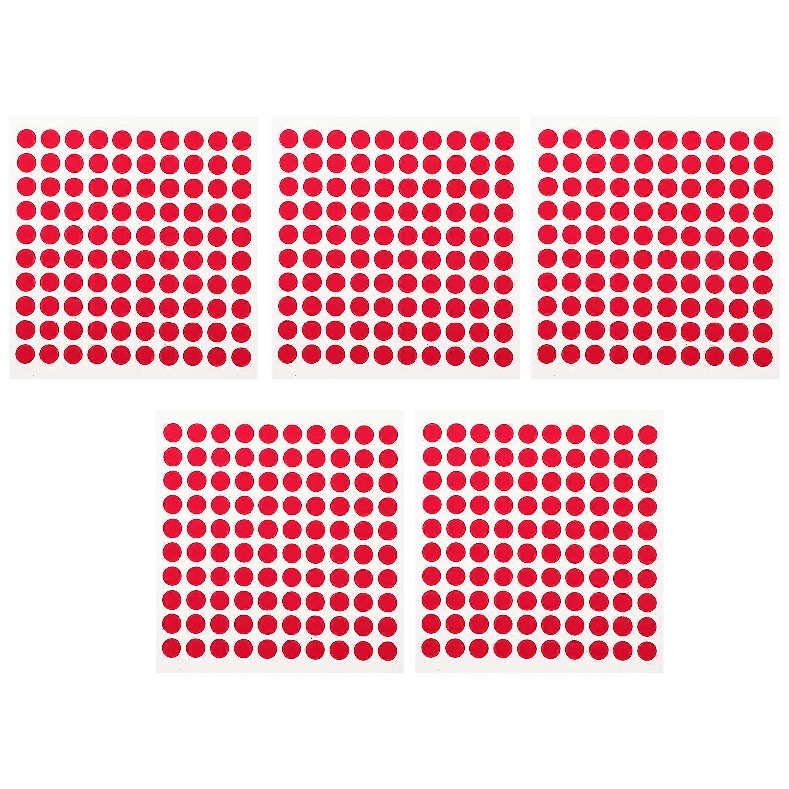 5 Sets of Nail Display Holder Tape Double-sided Manicure Display Tape Nail Art Display Stand