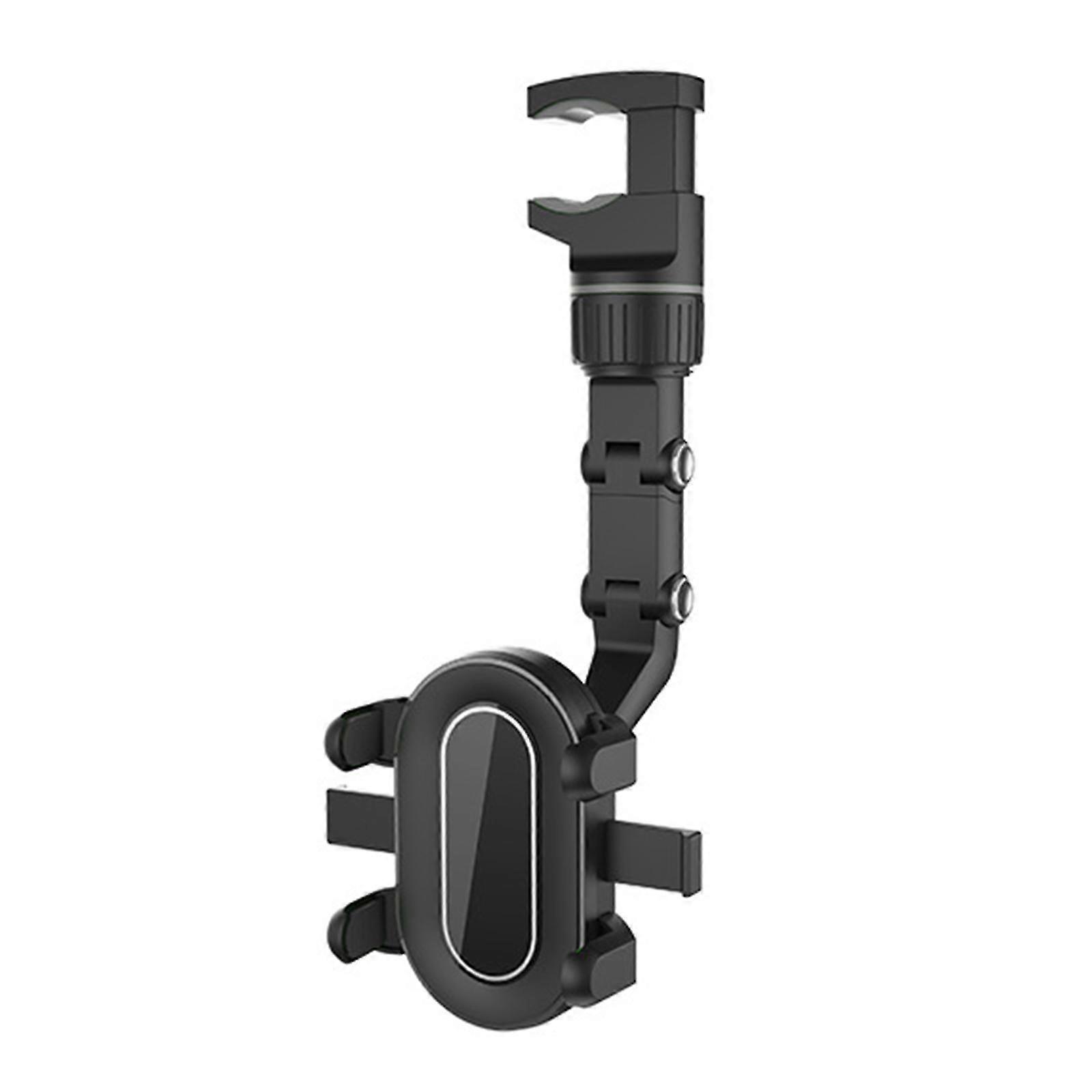 Phone Holder Green Black Abs Multifunction Folding With Clip Rotate 360 Degrees Car Phoen Rack