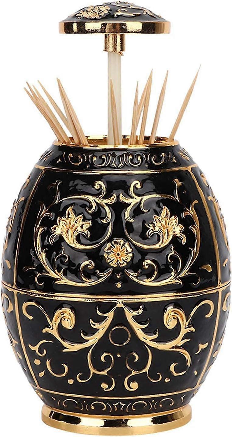 Retro Toothpick Dispenser - Automatic Pop-Up Holder