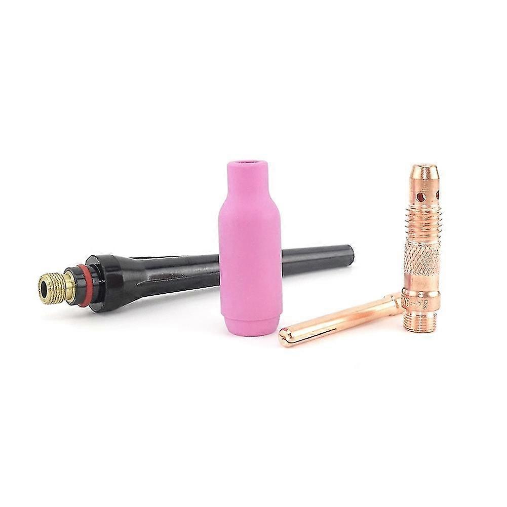 4pcs For Wp26 Wp17 Wp18 Argon Tig Welding Torch Consumables Tungsten Electrodes Collet Tip Alumina