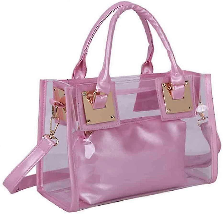 2pcs Transparent Tote Bag