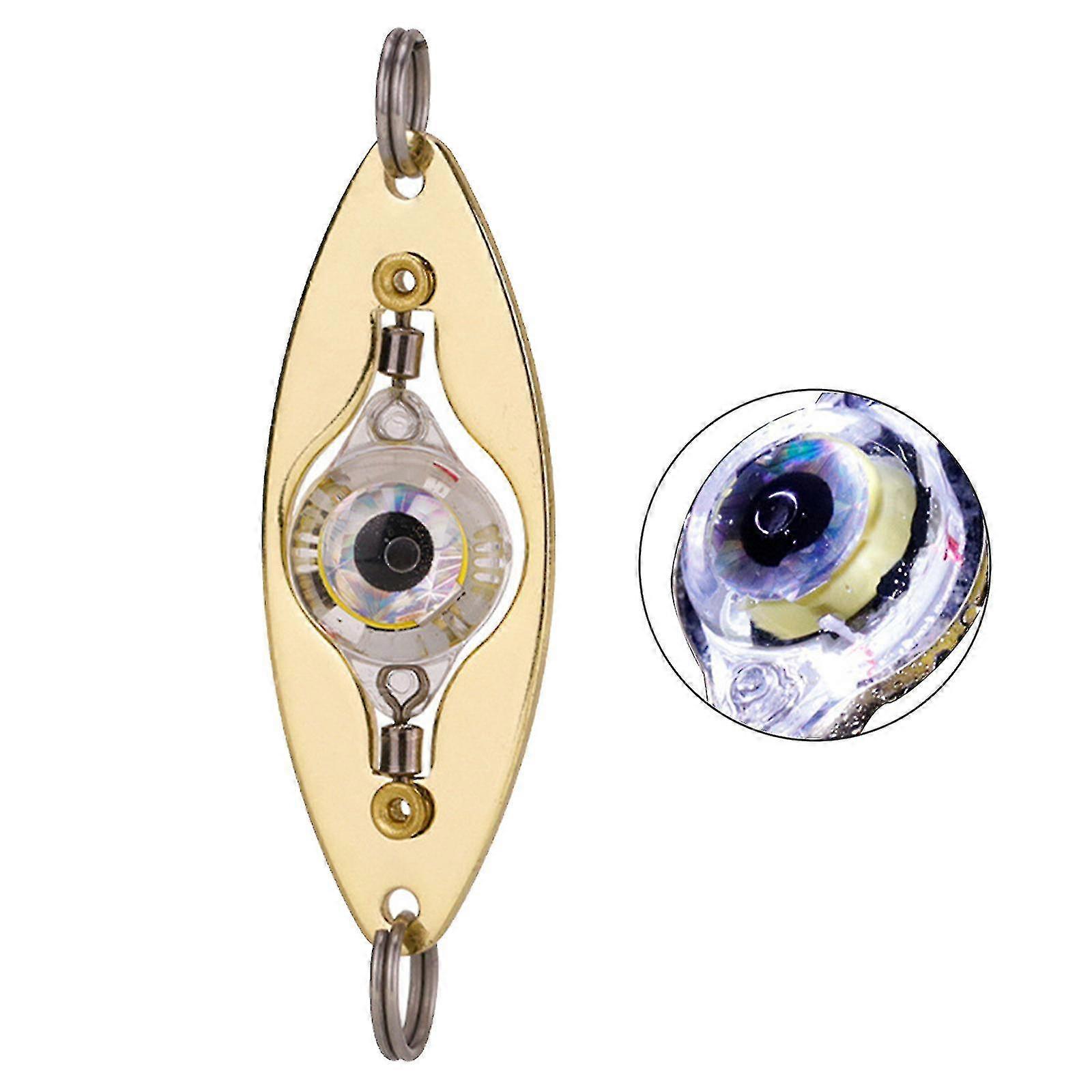 Tiefsee-Eisfischen-Köder, LED-beleuchtete Köder-Blinker, Salzwasser-Süßwasser-Köder