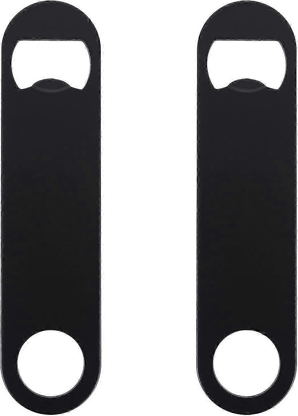 2 pcs Stainless Steel Flat Corkscrew with Straight Plate Design