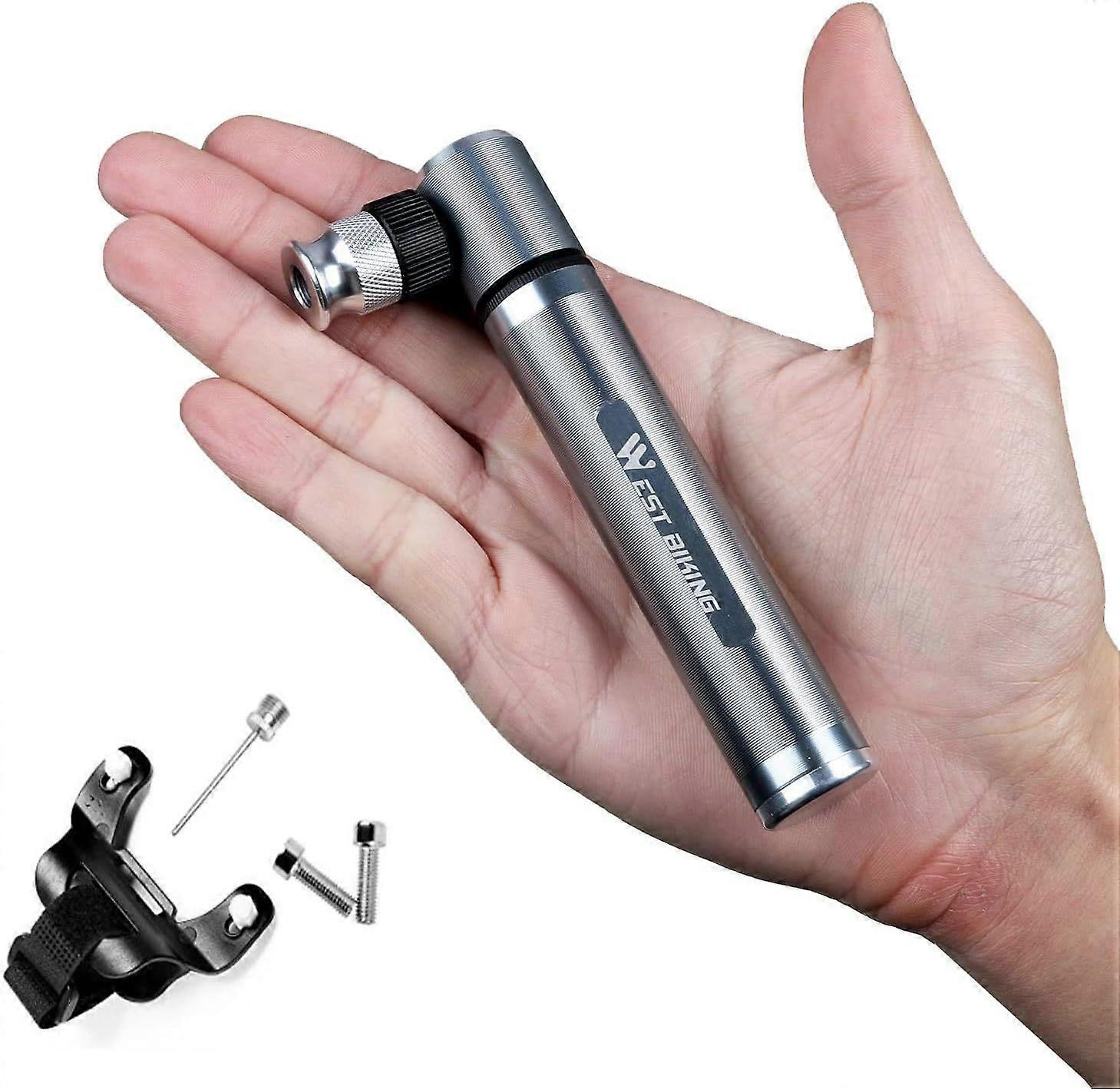 Mini Bike Pump - Bicycle MTB Pump, Small and Lightweight.