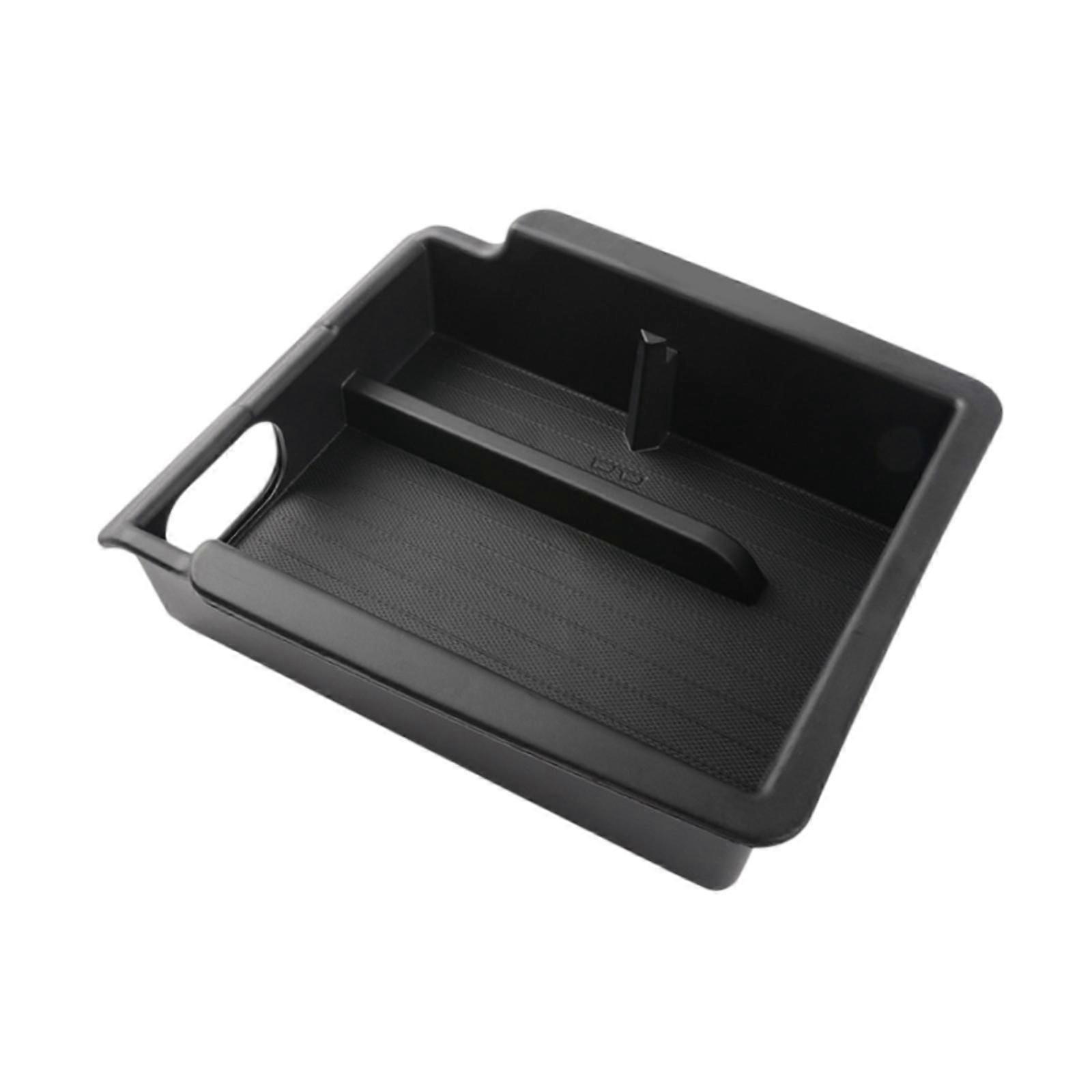 Armrest Storage Box Tray 7.2x8.2x2inch for Tesla Model Y 3 Space Saving