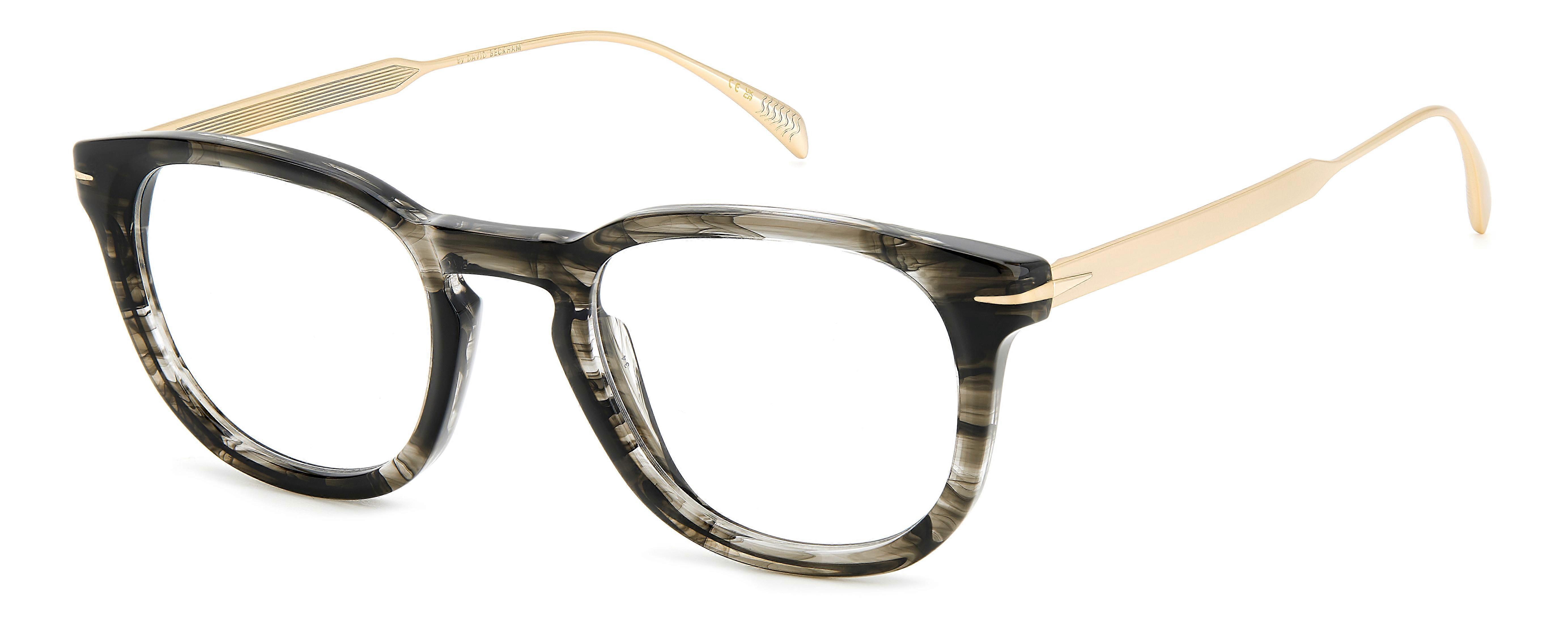 Eyewear Frames DAVID BECKHAM DB 7122 8GX GREY HORN GOLD 49/22/150 MAN
