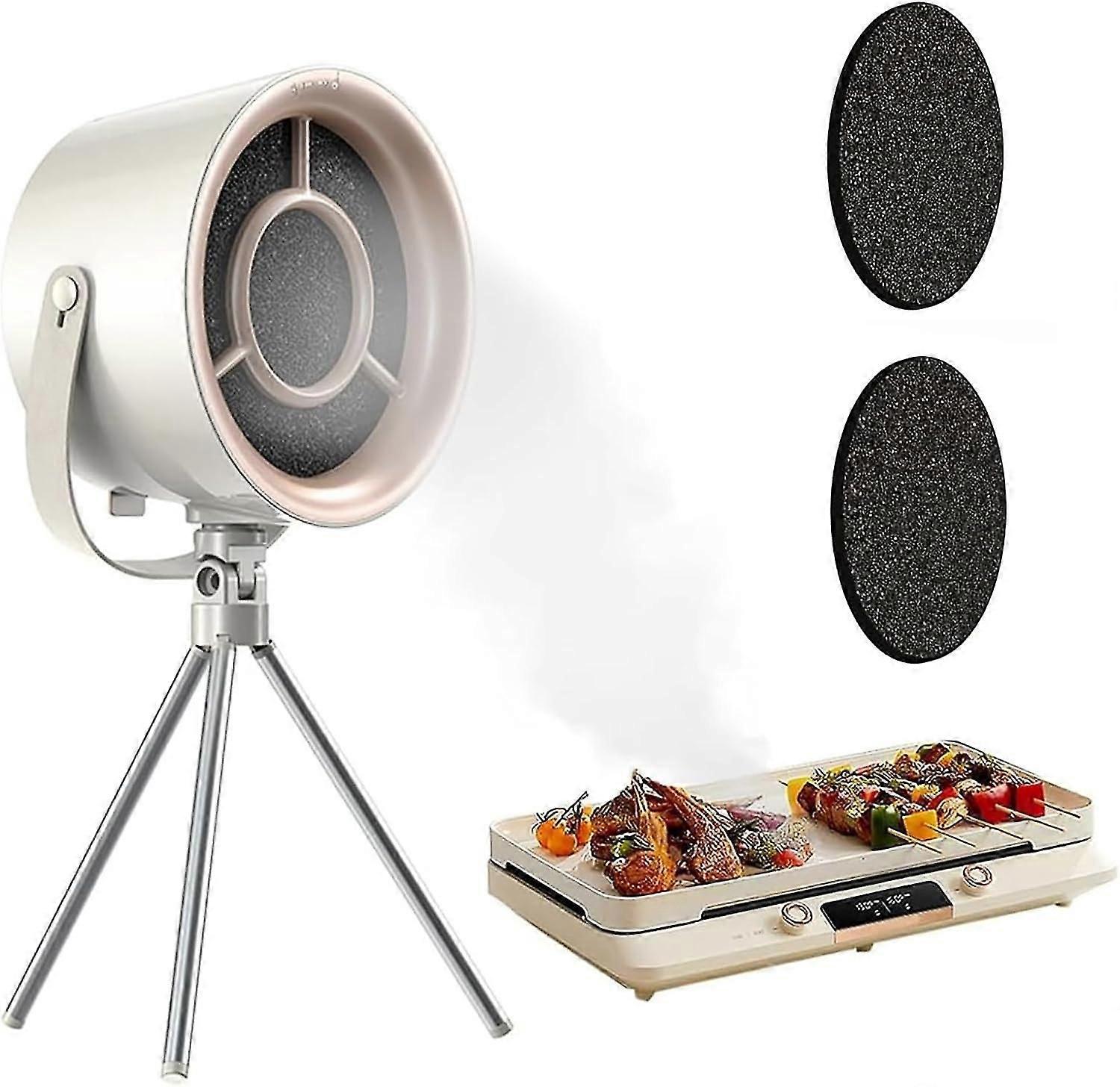 Portable Range Hood, Desktop Range Hood With 3 Speed Exhaust Fan, Low Mini Cooker Hood For Kitchen, Home, Bbq, Hot Pot