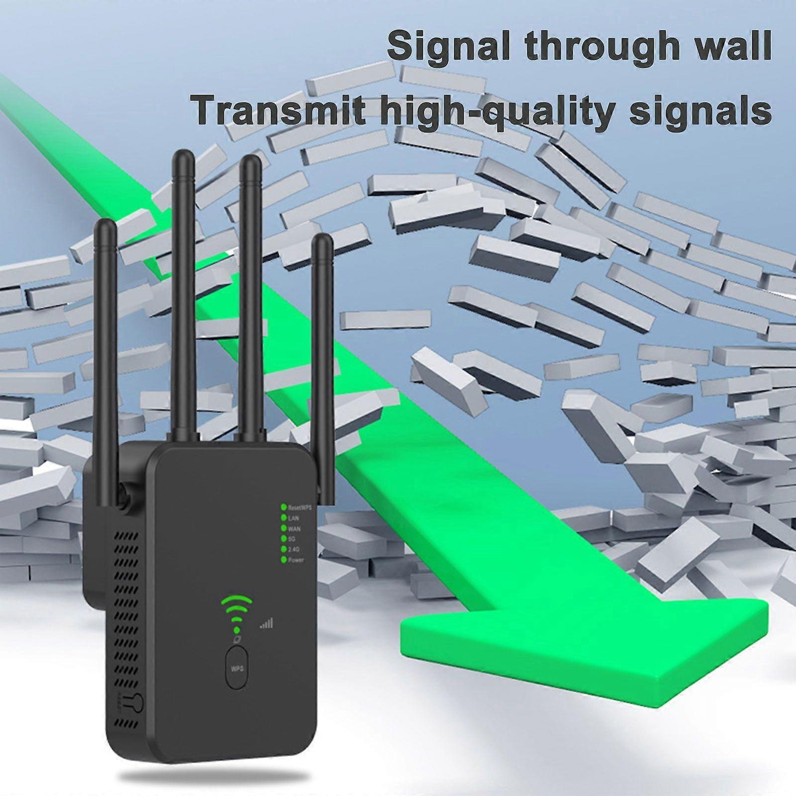 thumbnail image 2 of COTCLO WiFi Extender Booster - 1200Mbps Dual Band 5G & 2.4G, Easy Setup 2 of 6