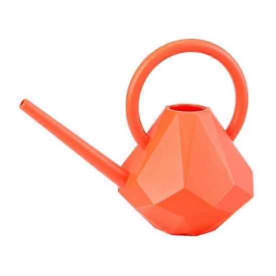 1.5L Beautiful Diamond Shape Watering Can More Thicken Long Spout Plastic Watering Bottle for Garden
