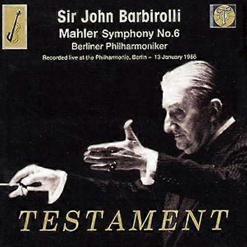 Gustav Mahler Symphony No. 6 (Barbirolli Berliner Philharmoniker) CD (2004)