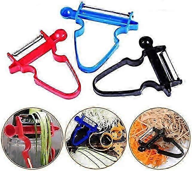 3Pcs Peeler Set Multi-function Peeler Cutter Kitchen Gadgets Tools