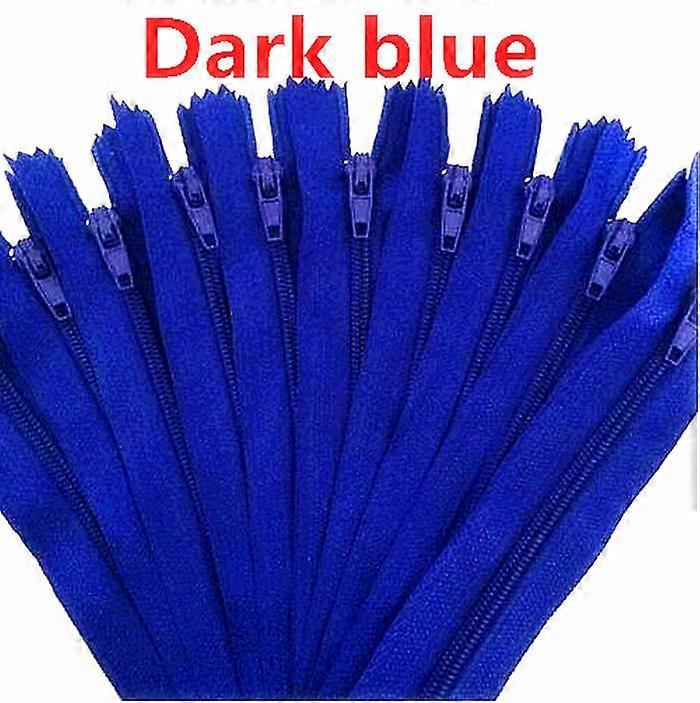 10pcs 3# 20cm Nylon Coil Zippers Tailor Sewer Craft Crafter's (18 colors)