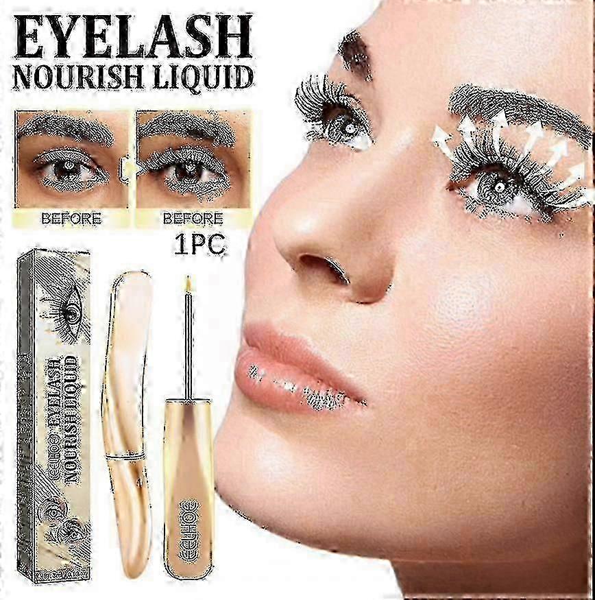 1pc Tusz do rzęs Czarne rzęsy Curly Naturalne Piękne Smukłe Grube Rzęsy Nawilżające Rozwiązanie Pielęgnacyjne -