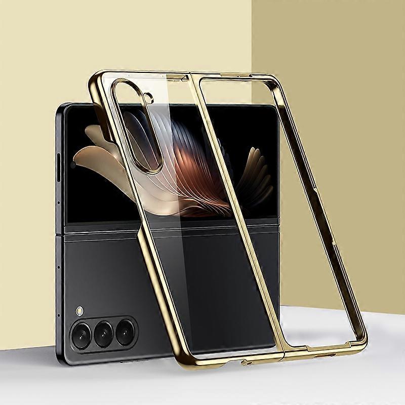 6D Electroplating PC Shockproof Phone Case For Samsung Galaxy Z Fold6