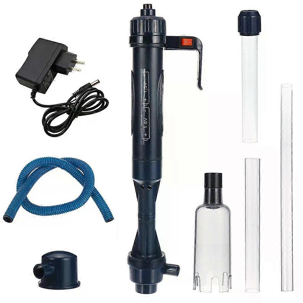 3W Aquarium Electric Gravel Cleaner Water Change Pump Cleaning Tools Water Changer Siphon for Fish Tank Water Filter Pump